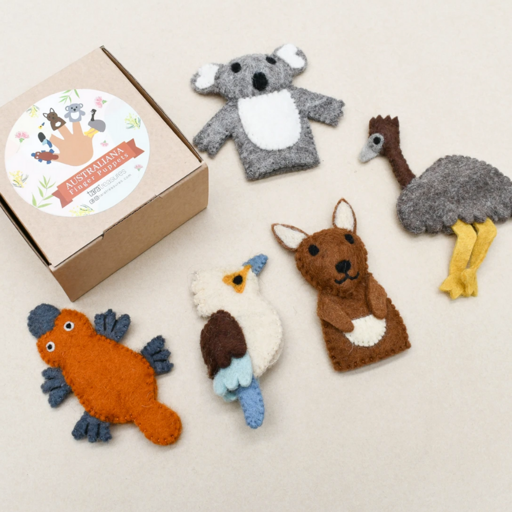 Australian hand best sale puppets