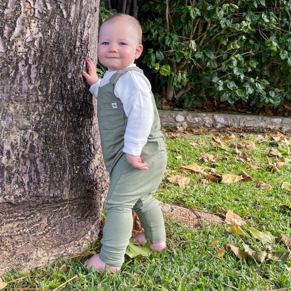 Sage Grow Romper - Moosey Moose