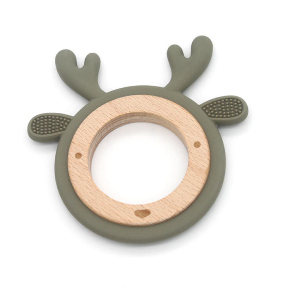 Moosey Teether | Sage - Moosey Moose